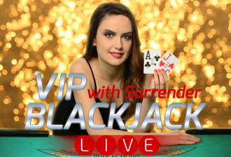 VIP Blackjack with Surrender
